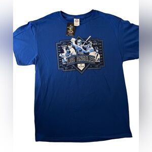 Dodgers Blue Crew Baseball Men’s  T-shirt